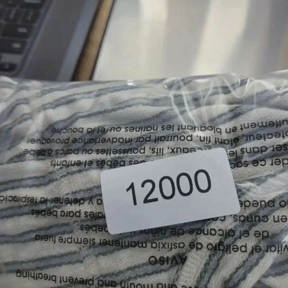 ONeill Womens Striped V-Neck Hoodie Sweater L 1CT‎ - Picture 6 of 6